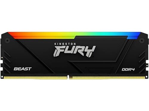 MEMORIJA KINGSTON 16GB/DIMM/DDR4/3200MHZ/CL16/FURY BEAST RGB