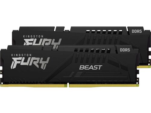 MEMORIJA KINGSTON 64GB(2X32GB)/DIMM/DDR5/5200MT/S/CL40/FURY BEAST XMP