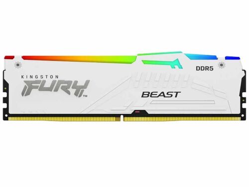 MEMORIJA KINGSTON 64GB(2X32GB)/DIMM/DDR5/5200MHZ/CL36/FURY BEAST RGB EXPO