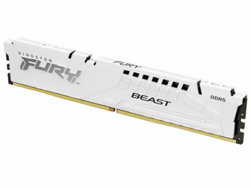 MEMORIJA KINGSTON 16GB/DIMM/DDR5/5200MHZ/CL40/FURY BEAST WHITE XMP