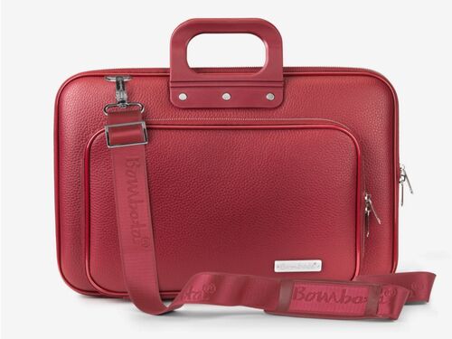 TORBA BOMBATA CLASSIC PLUS 15,6" BORGOGNA RED/CRVENA