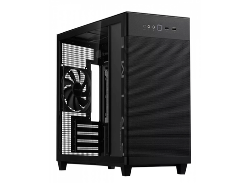 KUĆIŠTE ASUS AP201 PRIME TEMPERED GLASS SMALL TOWER/MICRO ATX/MINI ITX/BEZ NAPAJANJA/CRNA