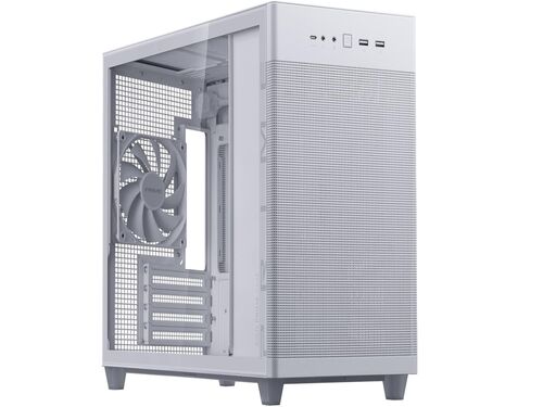 KUĆIŠTE ASUS AP201 PRIME TEMPERED GLASS SMALL TOWER/MICRO ATX/MINI ITX/BEZ NAPAJANJA/BELA