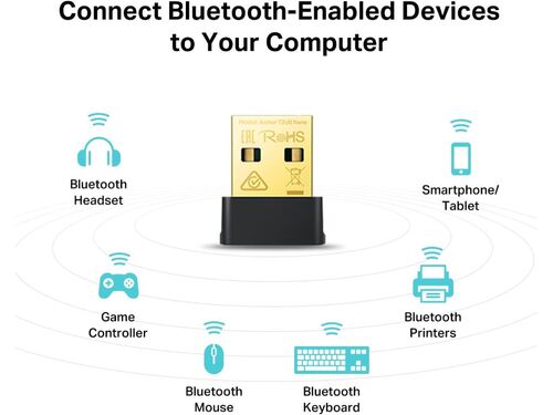 BEŽIČNI ADAPTER TP-LINK ARCHER T2UB NANO/BT 4.2+WLESS AC600/433MBPS/150MBPS