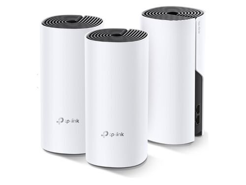 MREŽNI MESH SISTEM TP-LINK DECO E4(3-PACK) WI-FI/AC1200/867MBPS/300MBPS/2X LAN/2 ANTENE