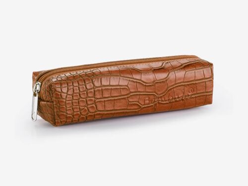 FUTROLA BOMBATA COCCO PEN CASE TERRACOTTA