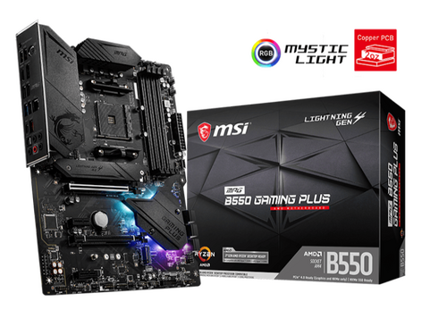 MATIČNA PLOČA MSI MPG B550 GAMING PLUS ATX/AM4