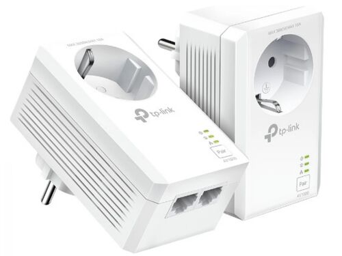 POWERLINE ADAPTER TP-LINK TL-PA7027P KIT AV1000/1000MBPS/HOMEPLUG AV/2X RJ-45/UTICNICA/300M