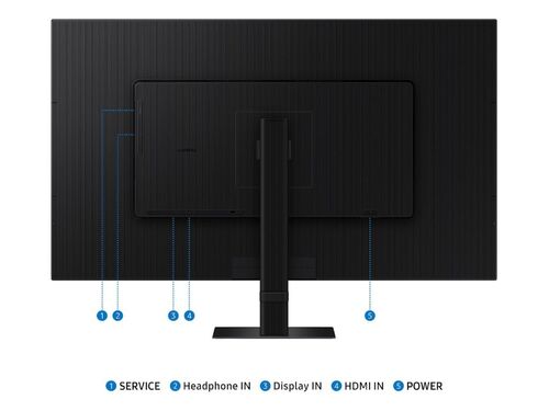 MONITOR SAMSUNG LS32D700EAUXEN 32"/VA/3840X2160/60HZ/5MS GTG/HDMI,DP/VESA/CRNA