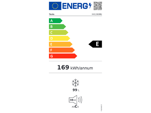 ZAMRZIVAČ TESLA RH1000M HORIZONTALNI/MANUELNO/96L/E/57X52X88,5CM/BELA