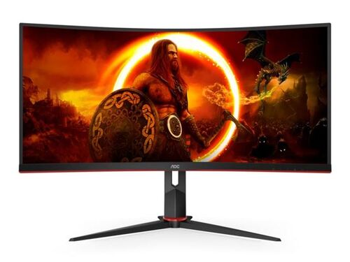 MONITOR 34 AOC CU34G2XP/BK VA WQHD 180HZ