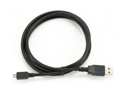 CC-MUSB2D-1M GEMBIRD DOUBLE-SIDED USB 2.0 AM TO MICRO-USB CABLE, BLACK, 1 M