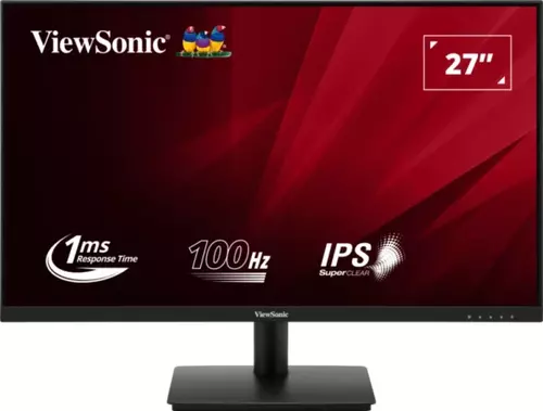 MONITOR 27 VIEWSONIC VA270-H 1920X1080/FULL HD/IPS/1MS/100HZ/VGA/HDMI/FRAMELESS