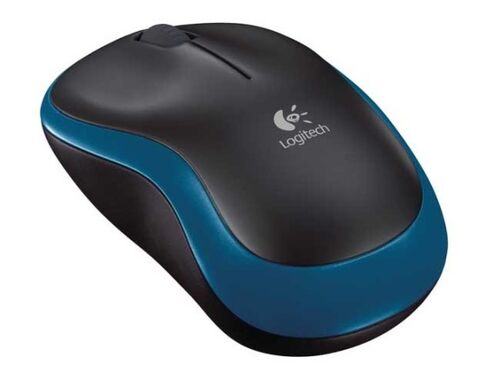 LOGITECH M185 WIRELESS MOUSE FOR NOTEBOOK BLUE