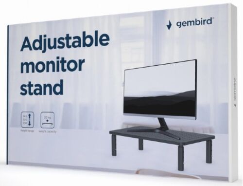 MS-TABLE-01 GEMBIRD PODESIVO POSTOLJE ZA MONITOR 370X235X120MM