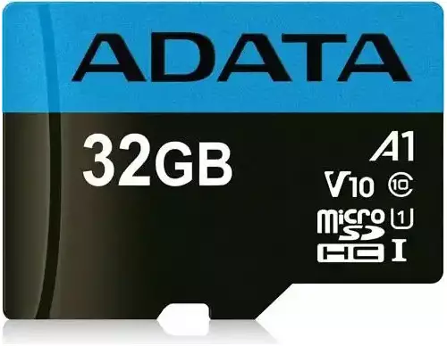 MICRO SD CARD 32GB ADATA + SD ADAPTER AUSDH32GUICL10A1-RA1/ CLASS 10