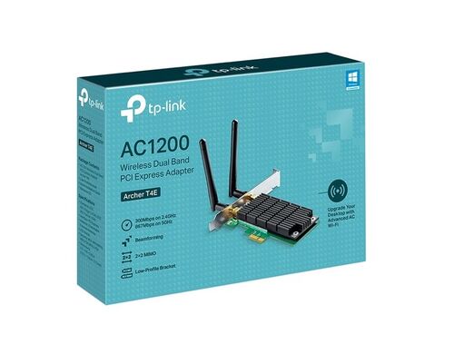 MREŽNA KARTICA TP-LINK ARCHER T4E WI-FI/AC1200/867MBPS/300MBPS/PCIE/2 ANTENE