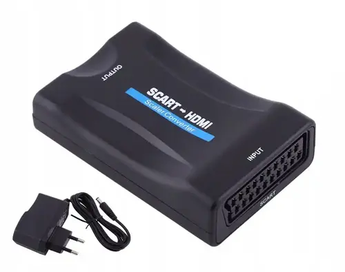 ADAPTER KONVERTER SCART -HDMI 720/1080P KETTZ S2H-013