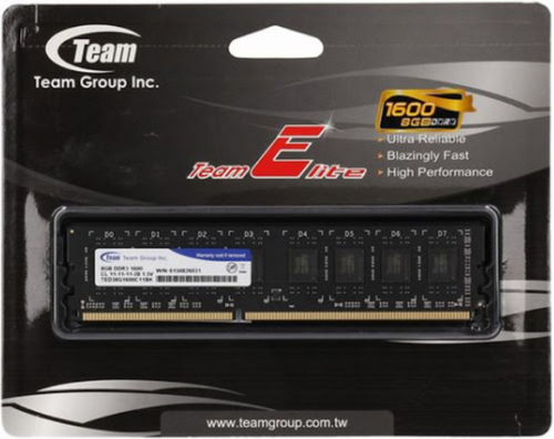 TEAMGROUP DDR3 TEAM ELITE UD-D3 8GB 1600MHZ 1,5V 11-11-11-28 TED38G1600C1101