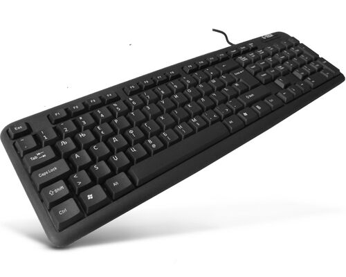ETECH E-5050 USB YU crna tastatura (CYR) 1