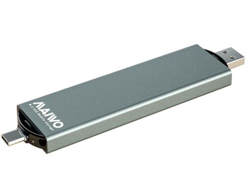 MAIWO Externo Kućište USB-C/USB(A) 3.2 na M.2 NVMe/SATA K1683P2 1