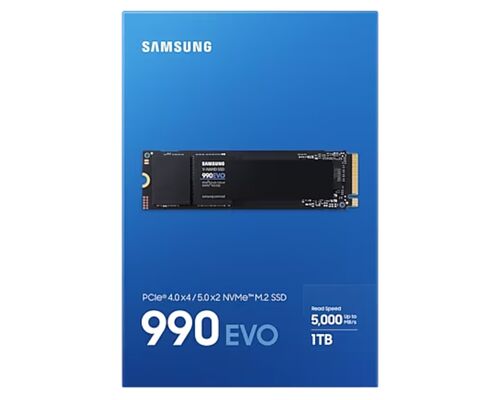 SAMSUNG 1TB M.2 NVME MZ-V9E1T0BW 990 EVO SERIES SSD