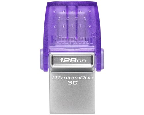 KINGSTON 128GB DATATRAVELER MICRODUO 3C USB 3.2 FLASH DTDUO3CG3/128GB