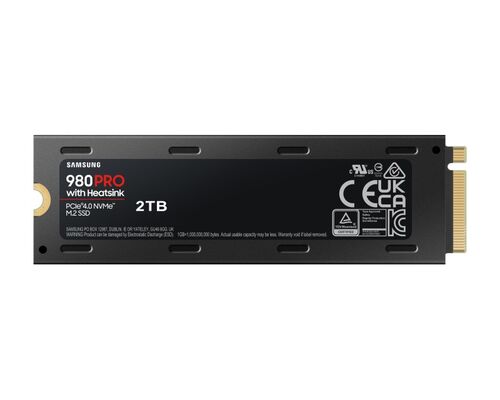 SAMSUNG 2TB M.2 NVME MZ-V8P2T0CW 980 PRO SERIES HEATSINK SSD