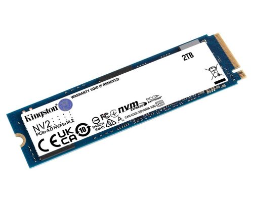 KINGSTON 2TB M.2 NVME SNV2S/2000G NV2 SERIES SSD