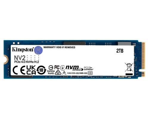 KINGSTON 2TB M.2 NVME SNV2S/2000G NV2 SERIES SSD