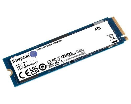 KINGSTON 4TB M.2 NVME SNV2S/4000G NV2 SERIES SSD