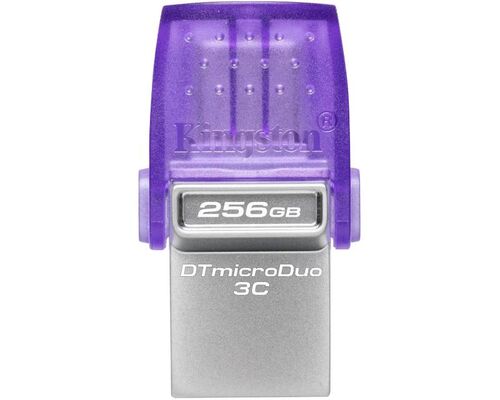 KINGSTON 256GB DATATRAVELER MICRODUO 3C USB 3.2 FLASH DTDUO3CG3/256GB