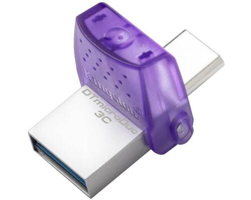 KINGSTON 64GB DATATRAVELER MICRODUO 3C USB 3.2 FLASH DTDUO3CG3/64GB