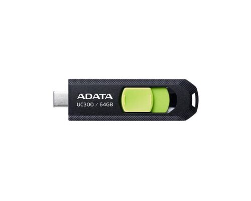 A-DATA 64GB 3.2 ACHO-UC300-64G-RBK/GN CRNO-ZELENI