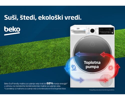 BEKO DF7414SX  MAŠINA ZA SUŠENJE VEŠA