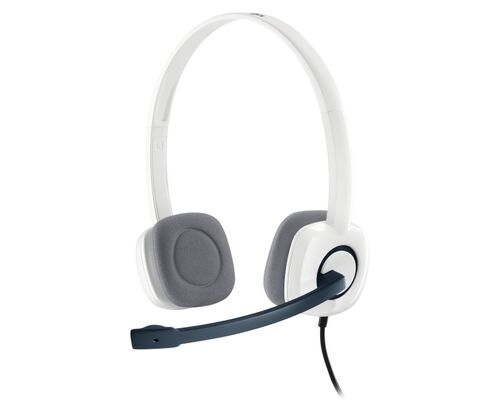 LOGITECH H150 STEREO HEADSET SLUŠALICE SA MIKROFONOM BELE