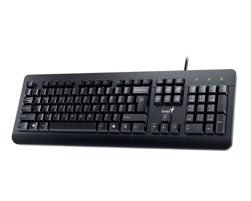 GENIUS KM-160 USB US CRNA TASTATURA+ USB CRNI MIŠ