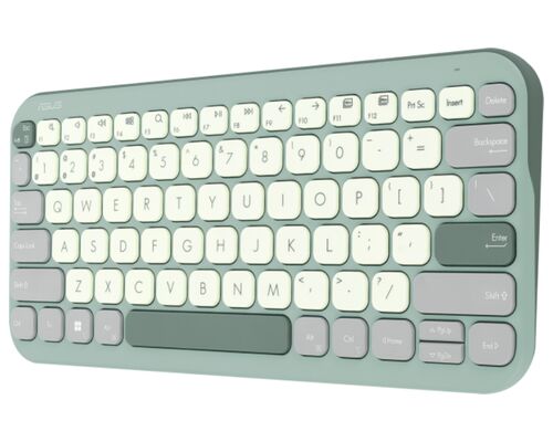 ASUS KW100 MARSHMALLOW WIRELESS TASTATURA GN