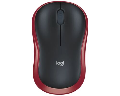 LOGITECH M185 WIRELESS CRVENI MIŠ RETAIL