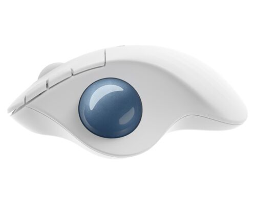 LOGITECH M575 ERGO BLUETOOTH TRACKBALL OFF-WHITE MIŠ BELI