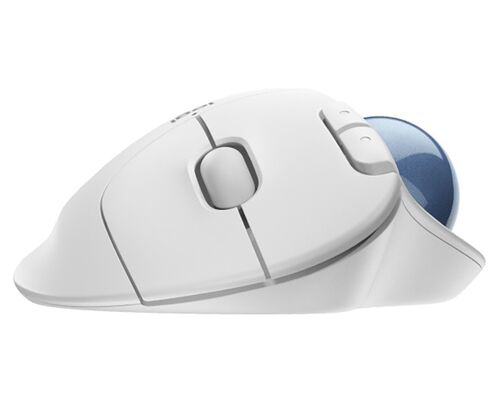 LOGITECH M575 ERGO BLUETOOTH TRACKBALL OFF-WHITE MIŠ BELI