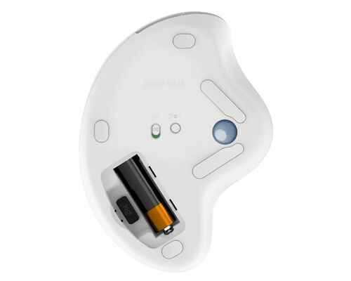 LOGITECH M575 ERGO BLUETOOTH TRACKBALL OFF-WHITE MIŠ BELI