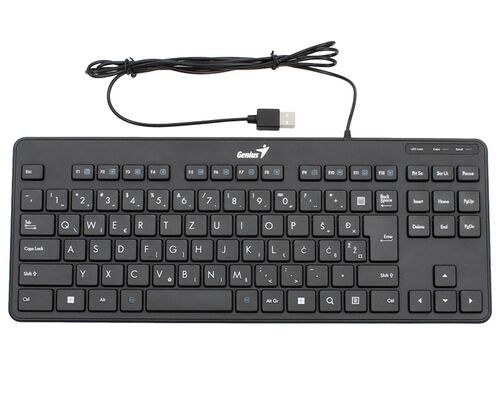 GENIUS LUXEMATE 110 USB YU SLIM CRNA TASTATURA