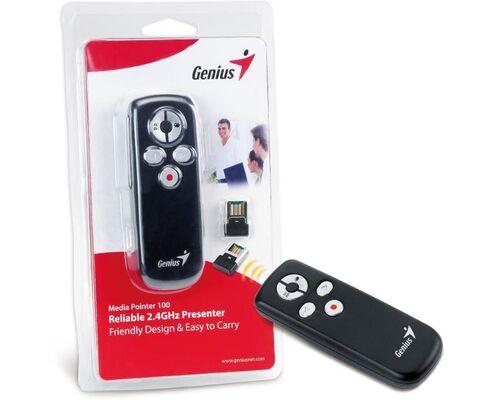 GENIUS MEDIA POINTER 100 WIRELESS PRESENTER