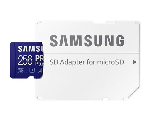 SAMSUNG MEMORIJSKA KARTICA PRO PLUS MICROSDXC 256GB U3 + ADAPTER MB-MD256SA