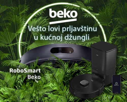 BEKO ROBOSMART VRR 80214 VB ROBOT USISIVAČ SA POSUDOM