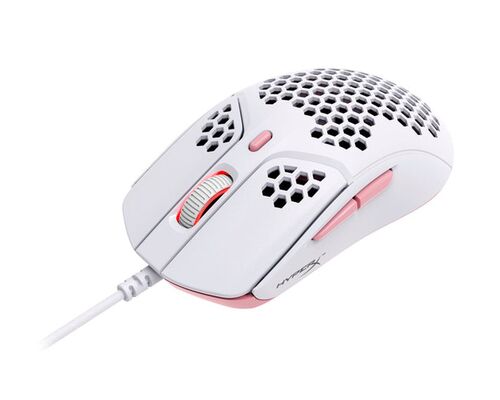 HYPERX PULSEFIRE HASTE HMSH1-A-WT/G GAMING MIŠ BELO-ROZE