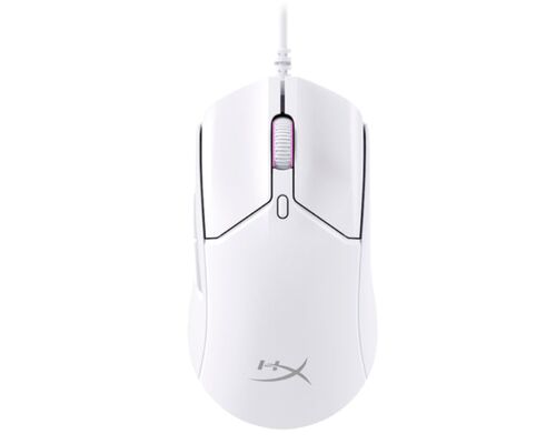 HYPERX PULSEFIRE HASTE 2 WHITE GAMING MIŠ BELI