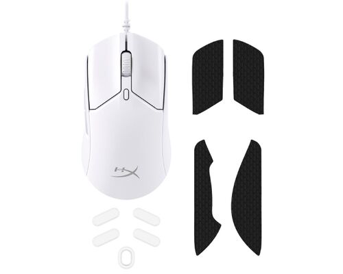 HYPERX PULSEFIRE HASTE 2 WHITE GAMING MIŠ BELI