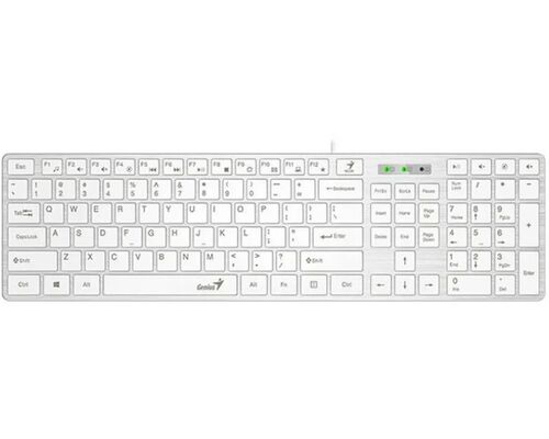 GENIUS SLIMSTAR 126 USB YU BELA TASTATURA